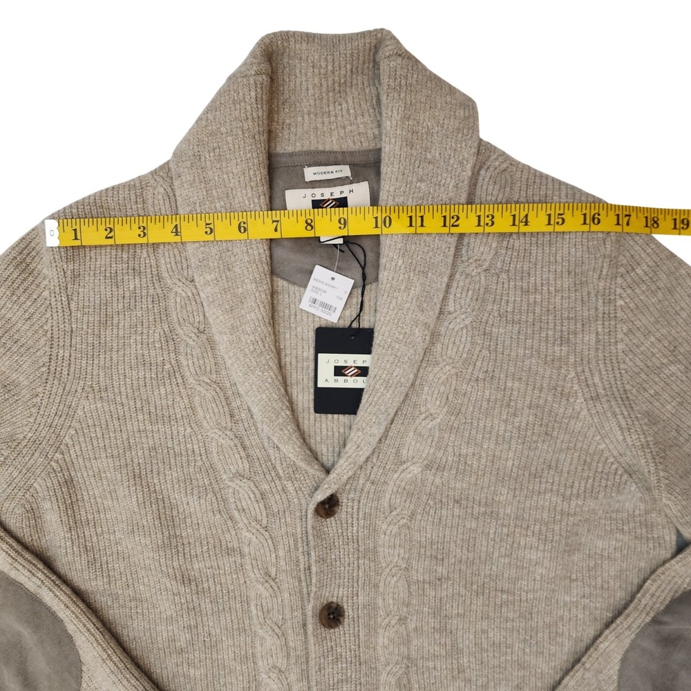 Joseph Abboud Men's Wool Blend Cardigan Sweater Sz. L NWT - Picture 5 of 11